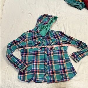 Plaid Shirt Jacket
Eddie Bauer
Size Medium